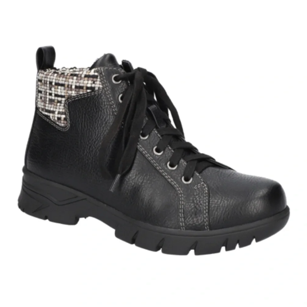 Easy Street Women's Nico Lace Up Detail Side Zip Booties new - Picture 1 of 6